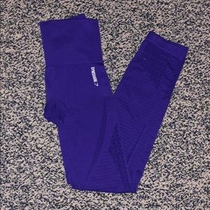 Gymshark energy seamless leggings indigo xs